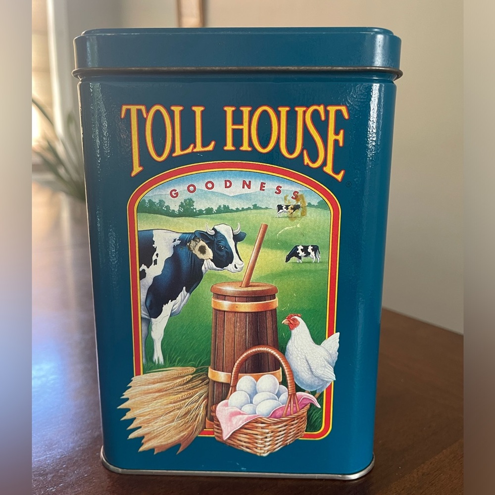 Vintage Nestlé Toll House Cookie Tin 🍪 Limited Edition - Picture 3 of 6